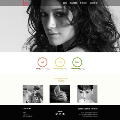 個人網頁設計 打造專屬的網絡名片